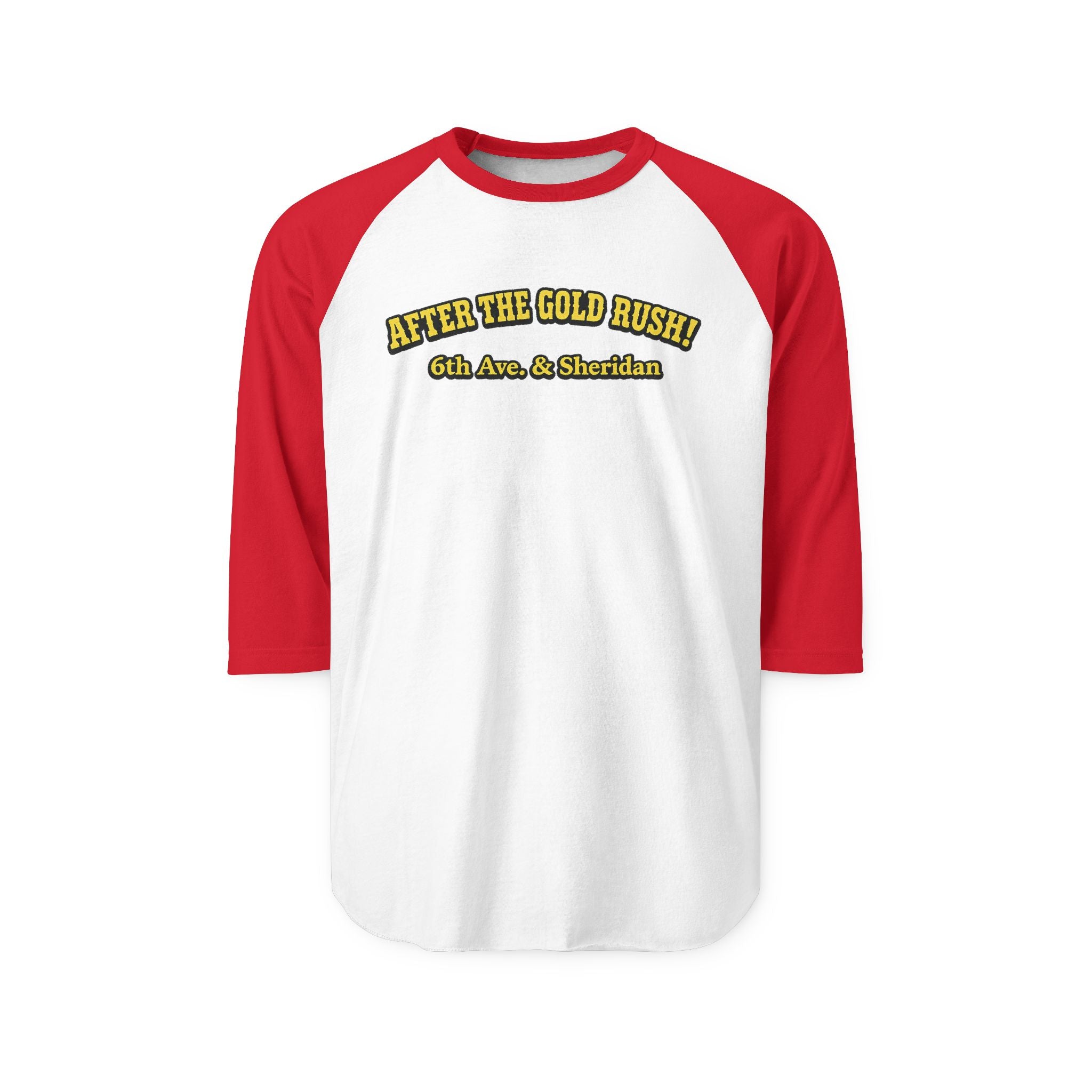 AFTER THE GOLD RUSH | Retro Baseball Tee