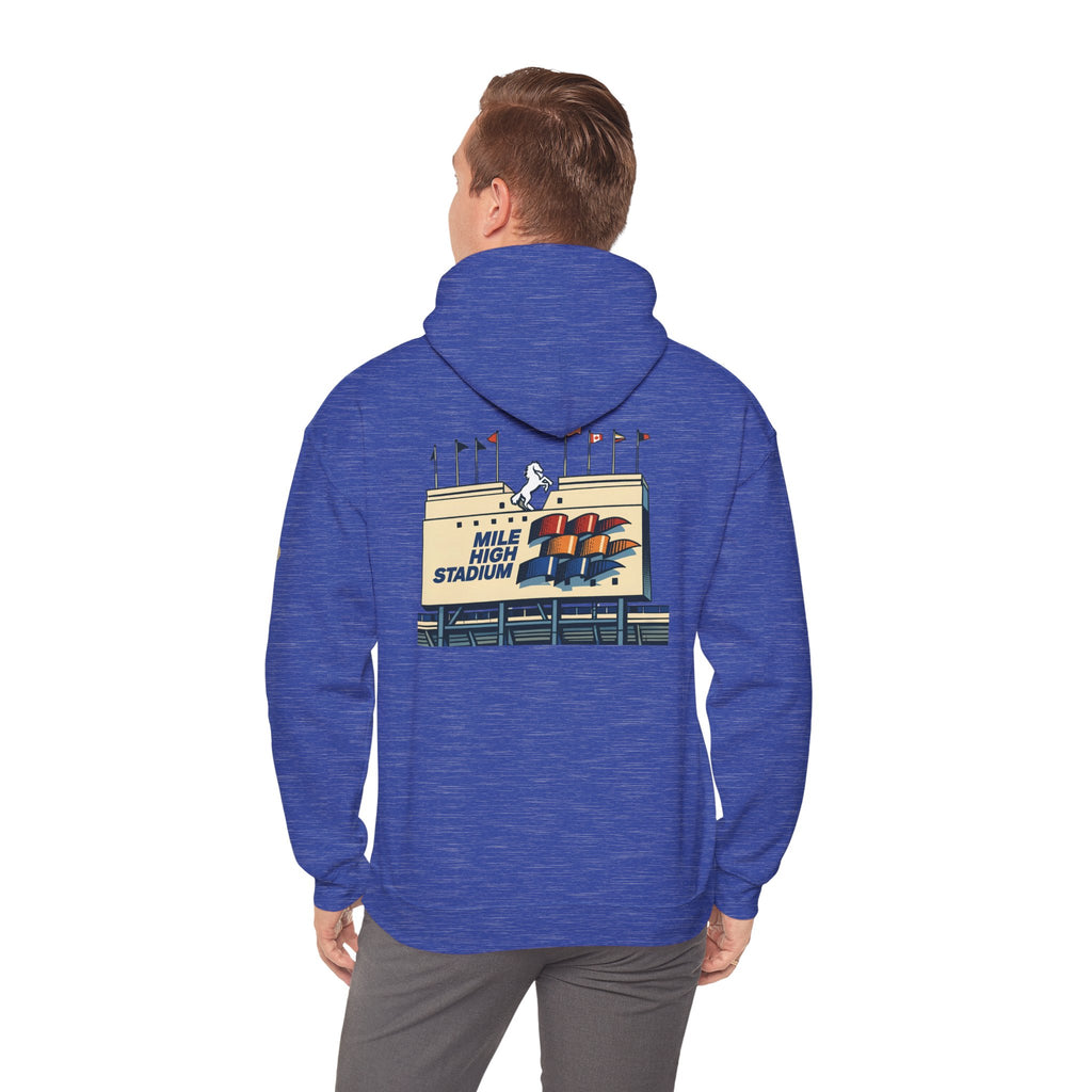 MILE HIGH STADIUM | Unisex Heavy Blend™ Hooded Sweatshirt