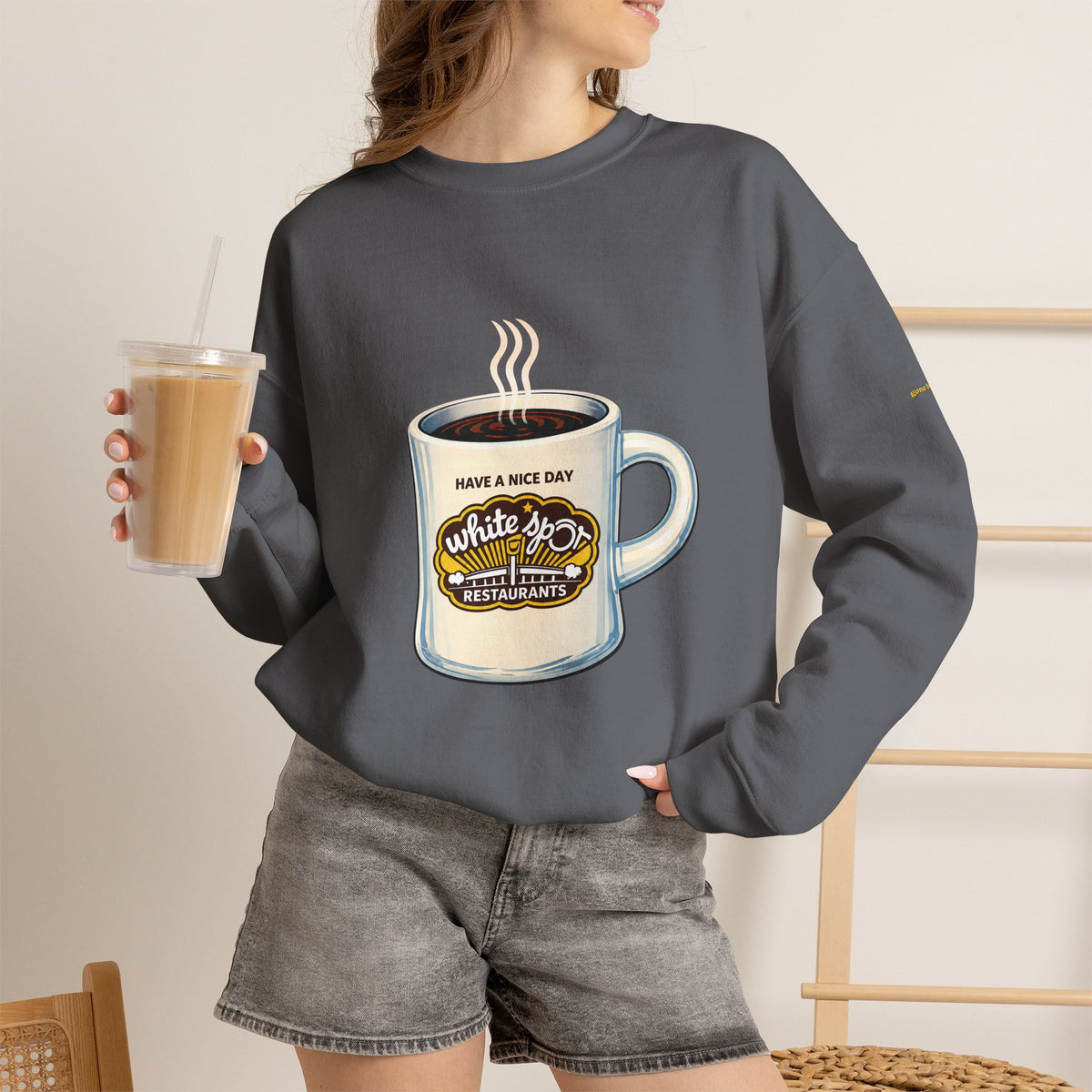 White Spot mug | Native303 Sweatshirt