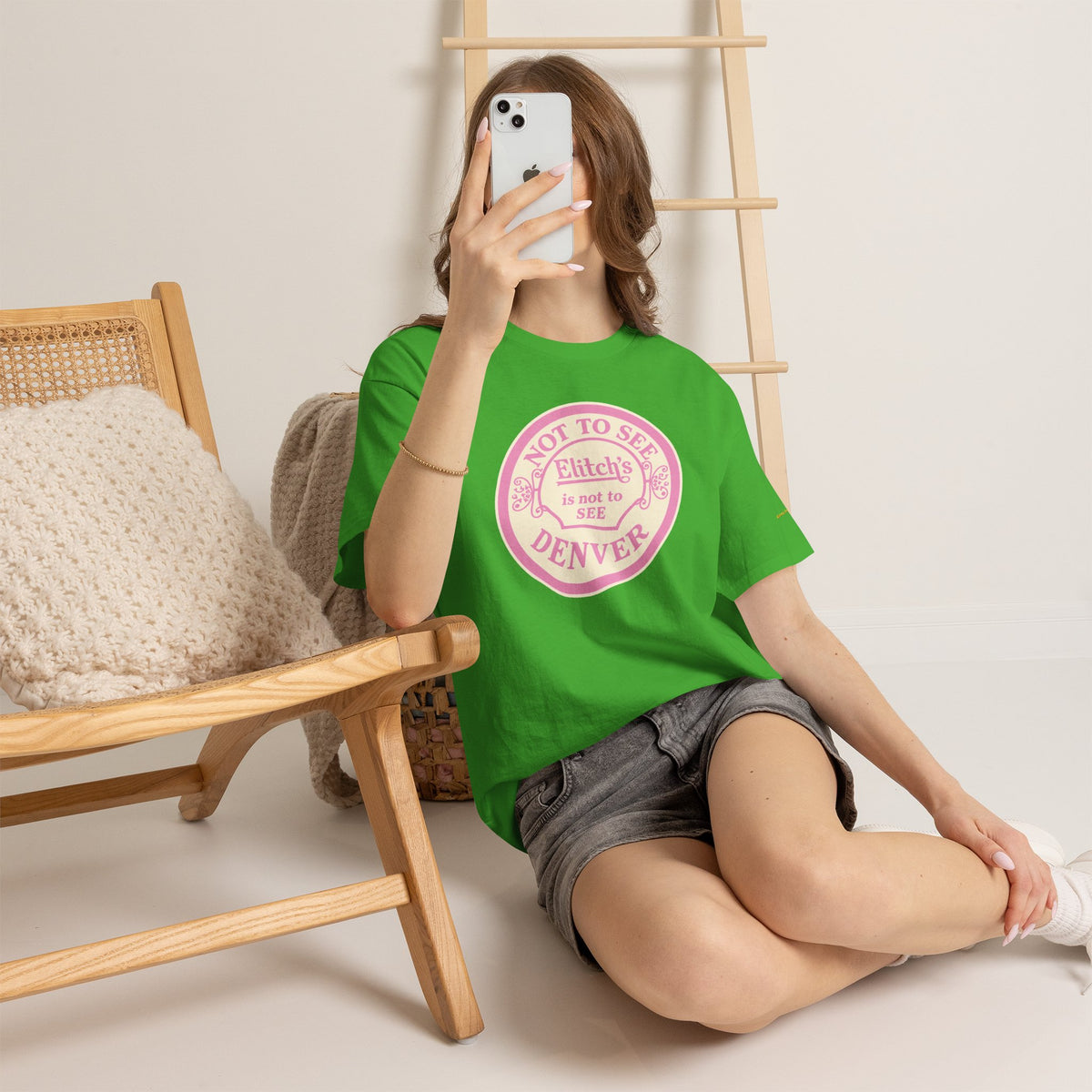 Elitch Gardens PINK - vintage Denver gear