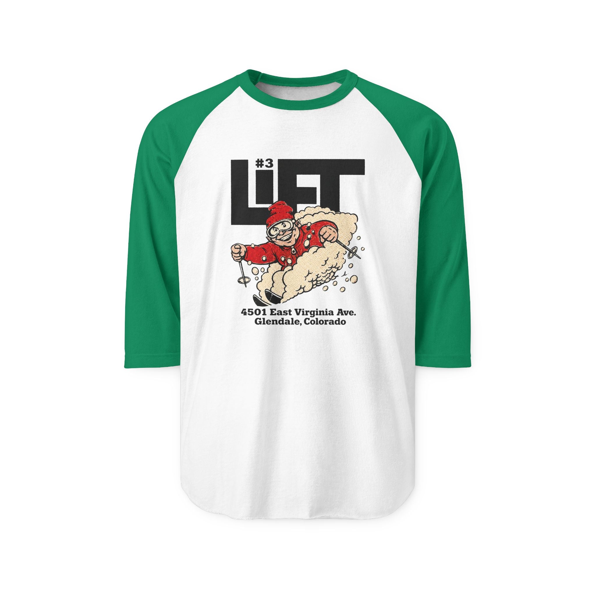 THE LIFT #3 | Retro Baseball Tee