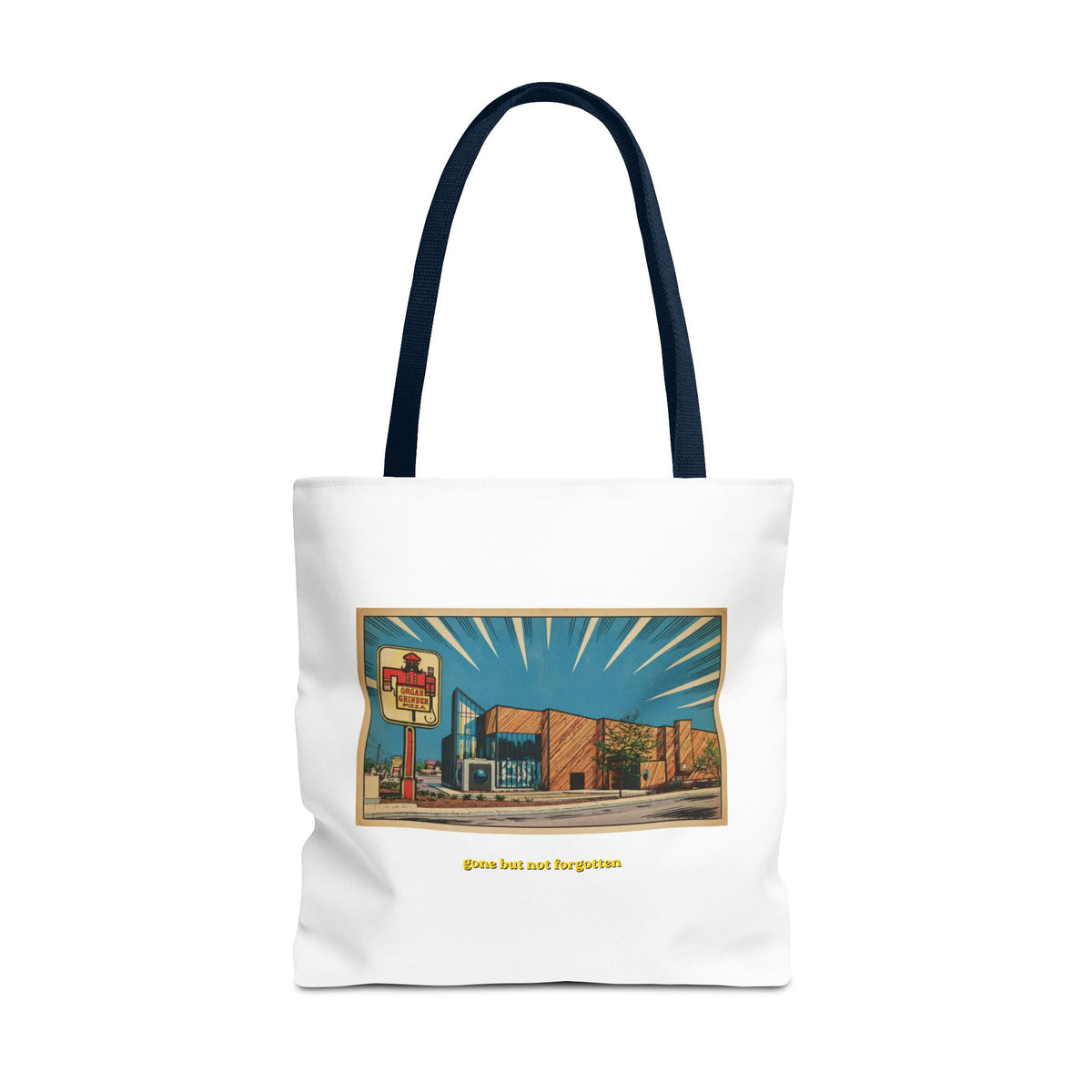 Organ Grinder (comic style) Tote