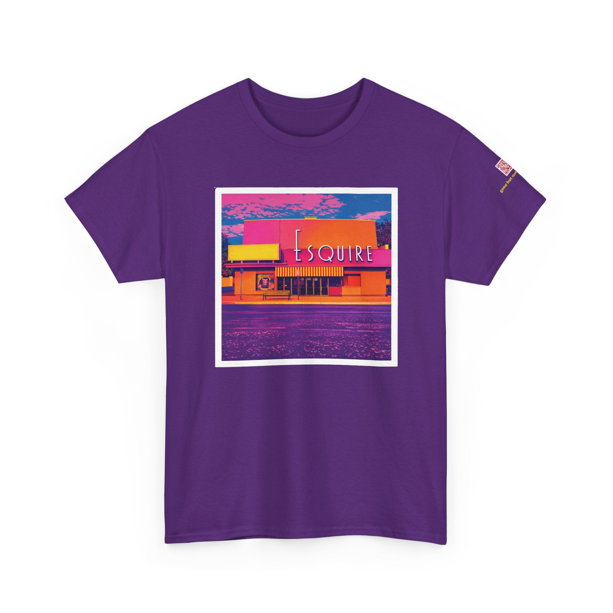 Esquire Theater neon pop art - vintage Denver gear