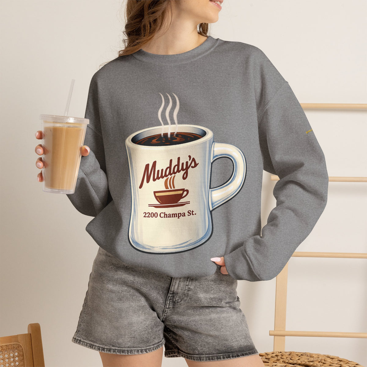 Muddy's mug logo | Native303 Sweatshirt