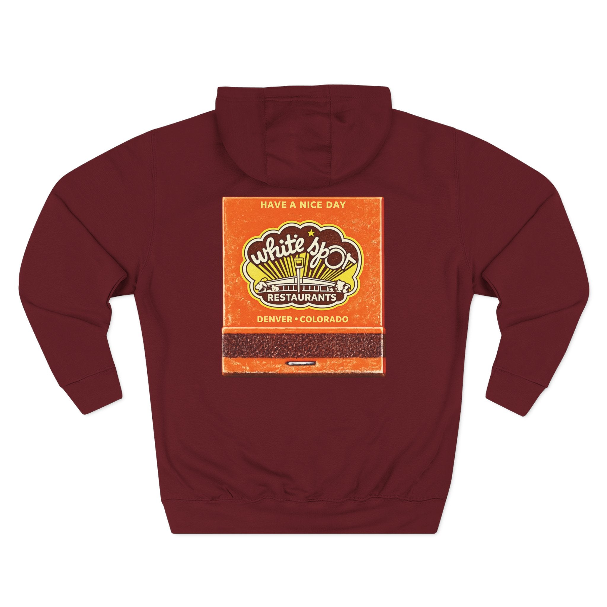 THE WHITE SPOT matchbook Hoodie