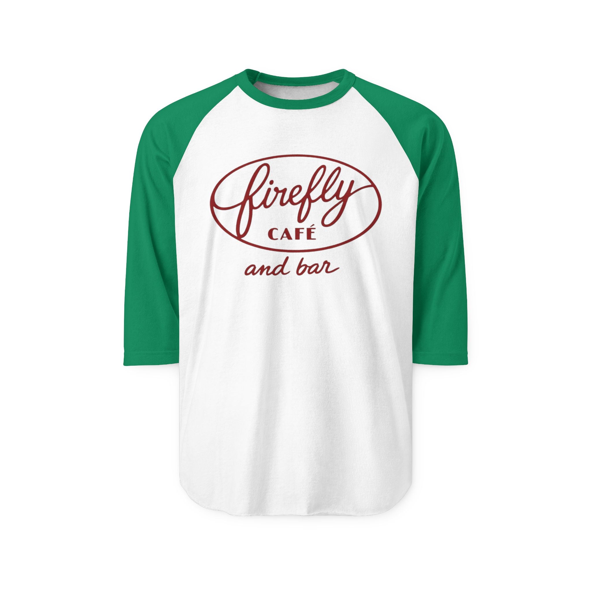 FIREFLY CAFE and bar - Baseball Shirt