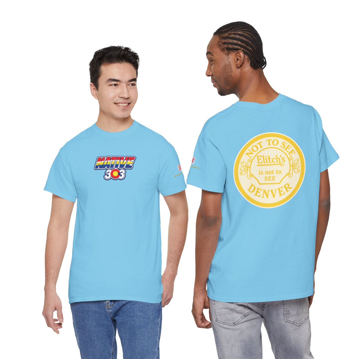 ELITCH GARDENS YELLOW - vintage Colorado gear