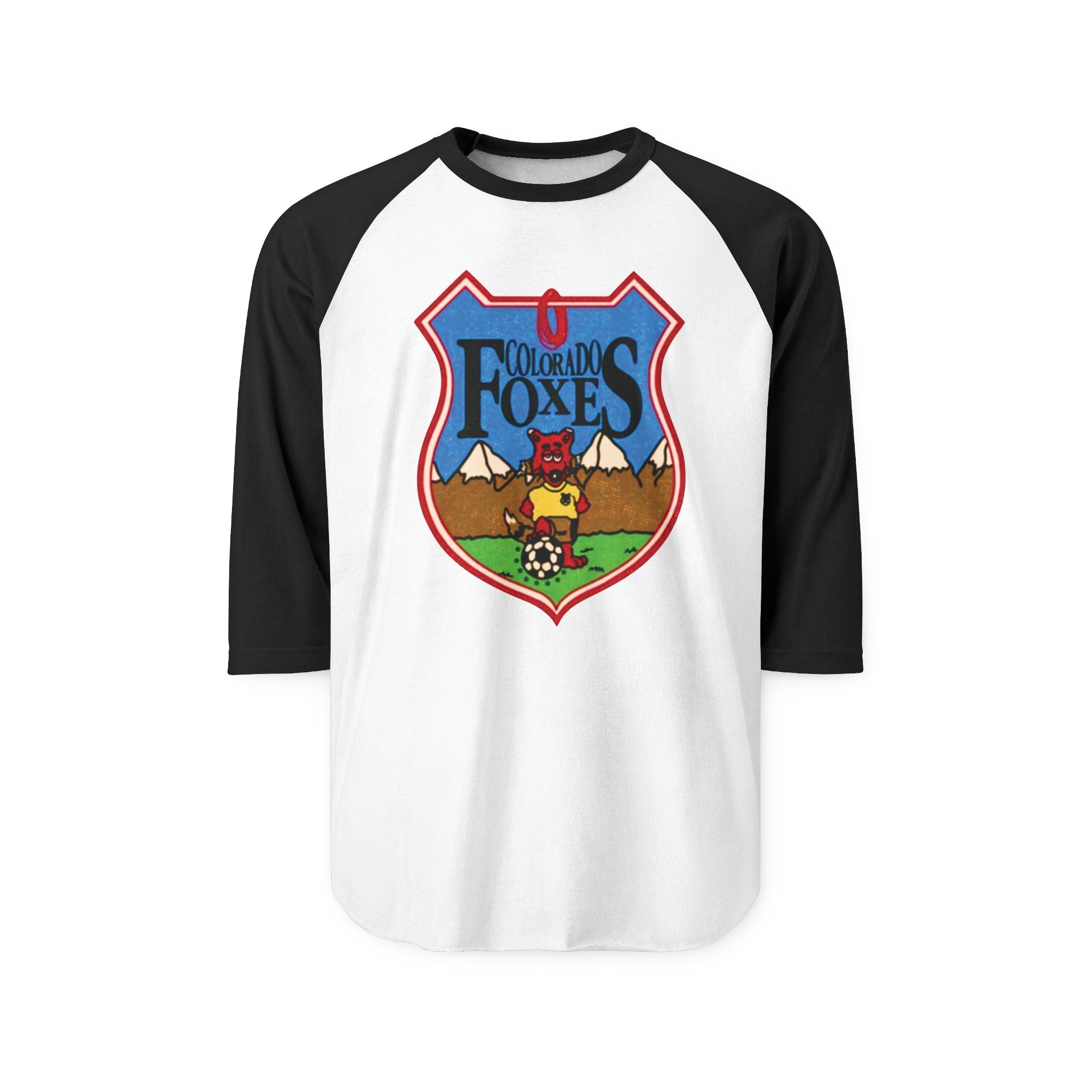 COLORADO FOXES Fox | Retro Baseball Tee
