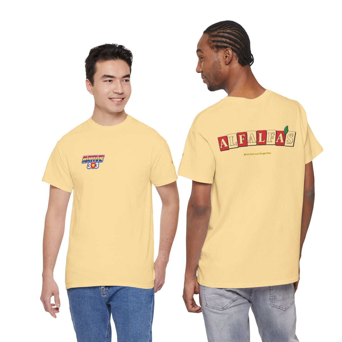 ALFALFA'S LOGO - vintage Denver gear