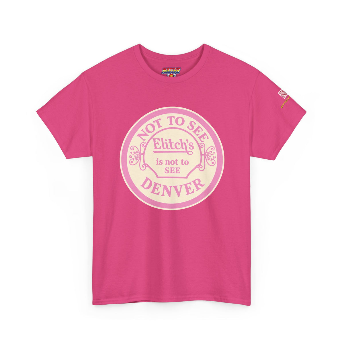 Elitch Gardens PINK - vintage Denver gear
