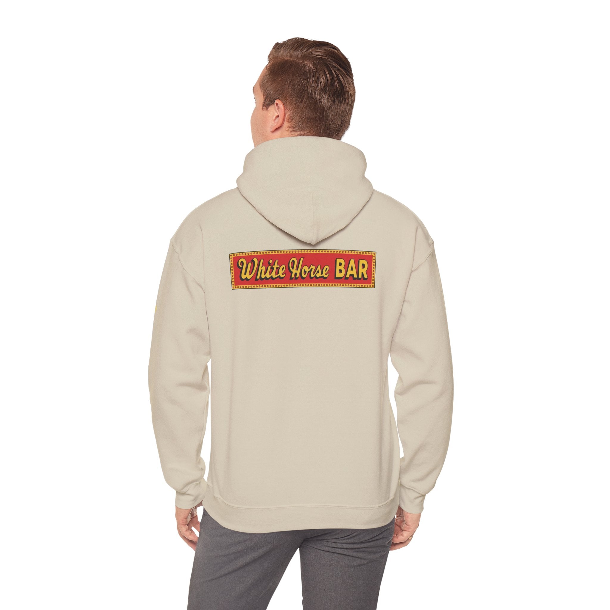 WHITE HORSE BAR | Unisex Heavy Blend™ Hooded Sweatshirt