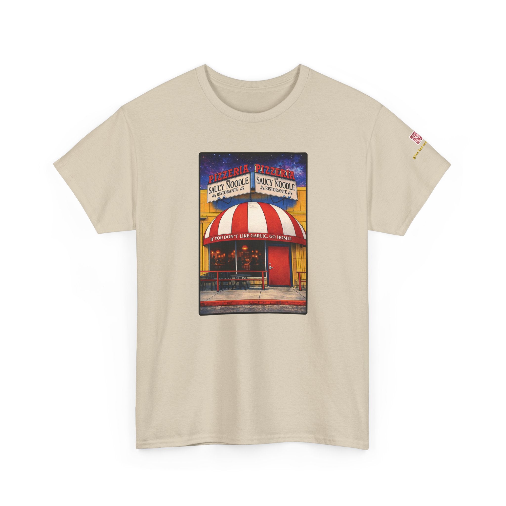 The Saucy Noodle - Garlic - vintage Denver gear