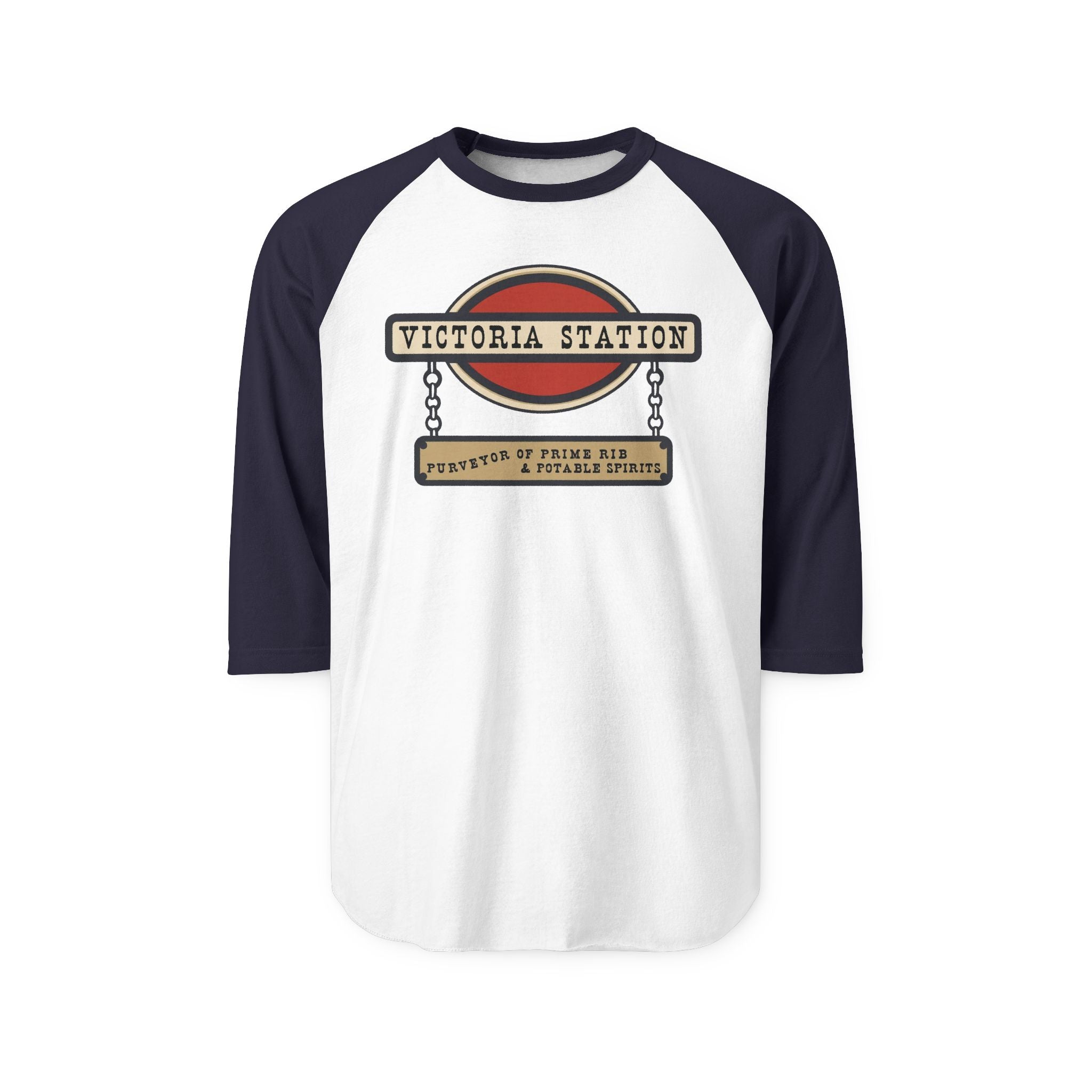VICTORIA STATION | Retro Baseball Tee