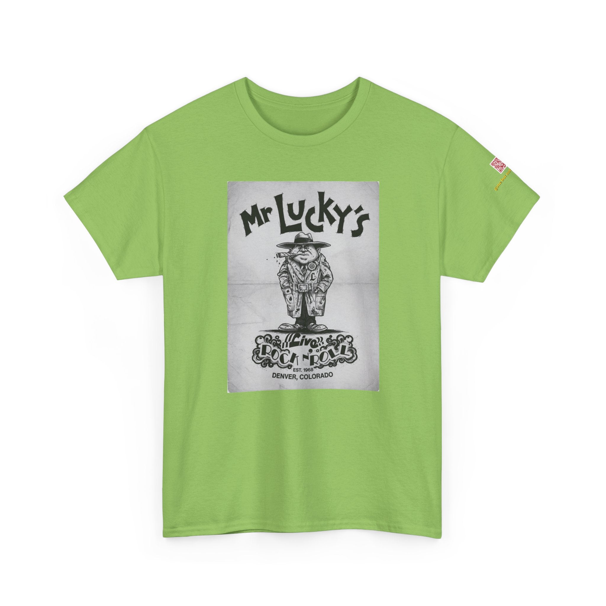 Mr Luckys B/W flyer - vintage Metro Denver gear