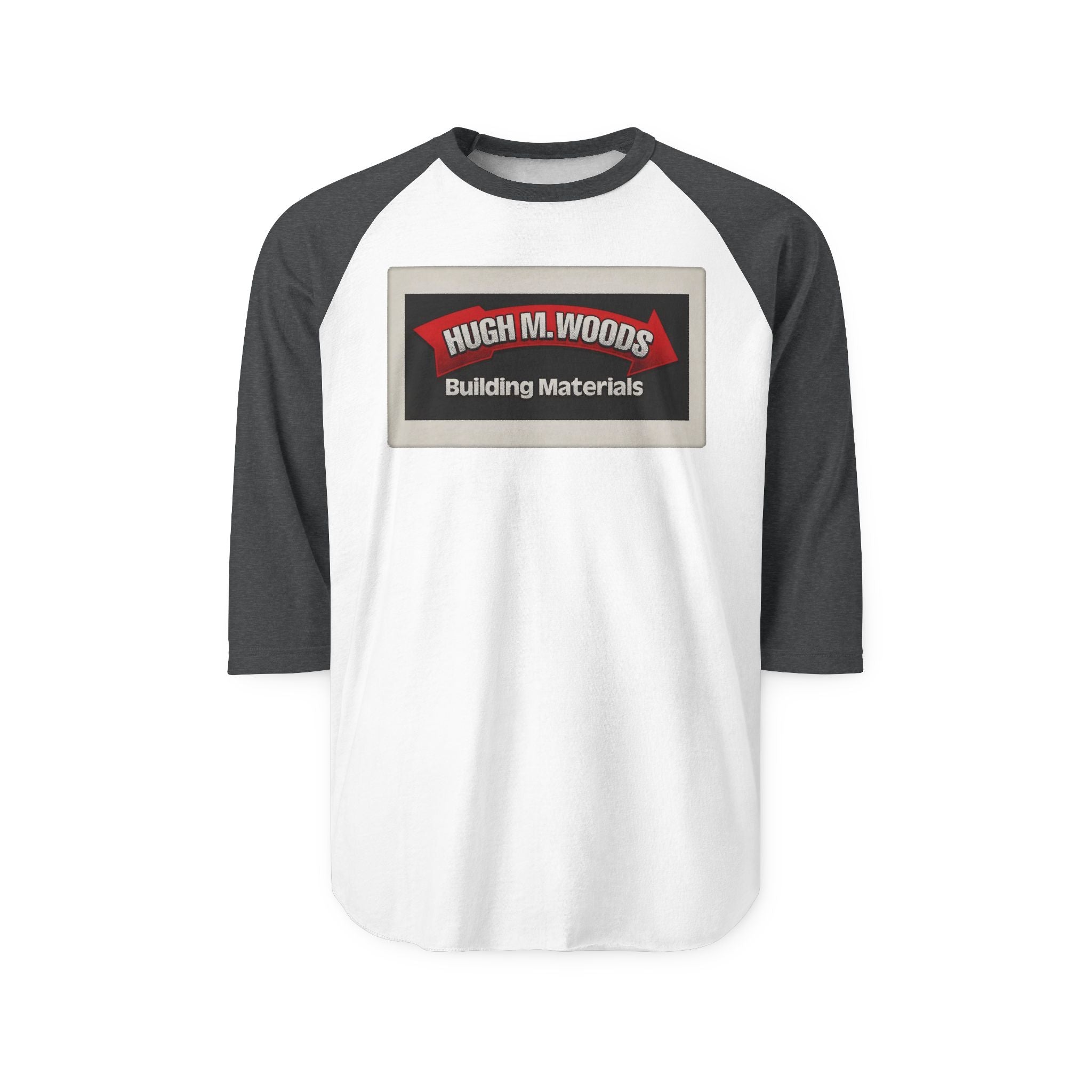 HUGH M WOODS | Retro Baseball Tee