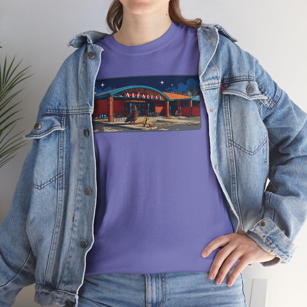 Alfalfa's Grocery Store night scene - vintage Metro Denver gear