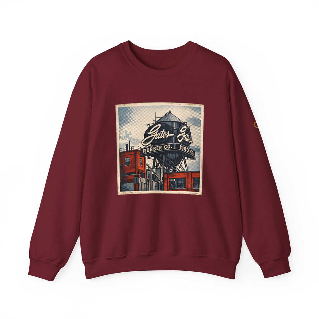 Gate's Rubber Company water tower | Native303 Sweatshirt