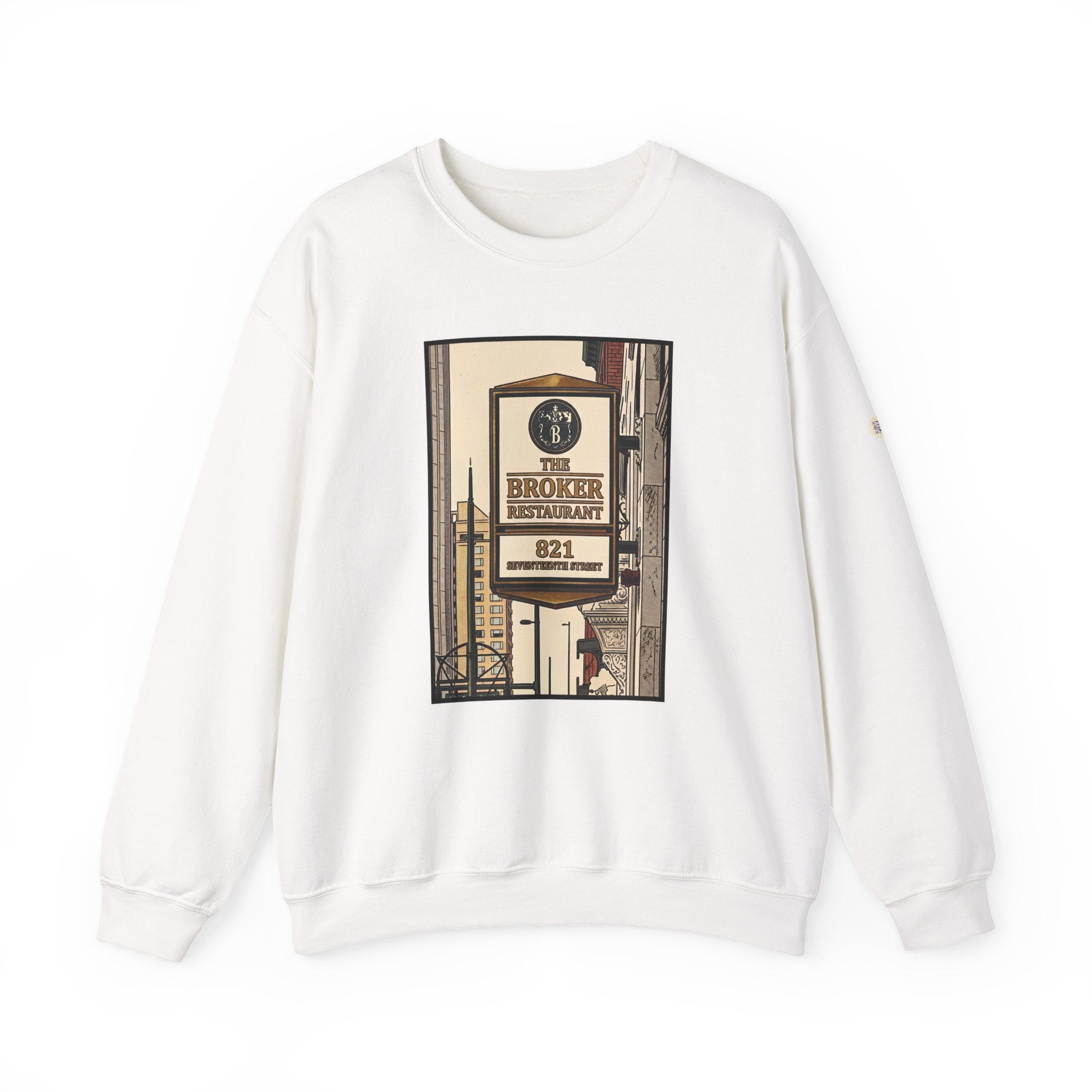 Broker Restaurant sign | Native303 Sweatshirt