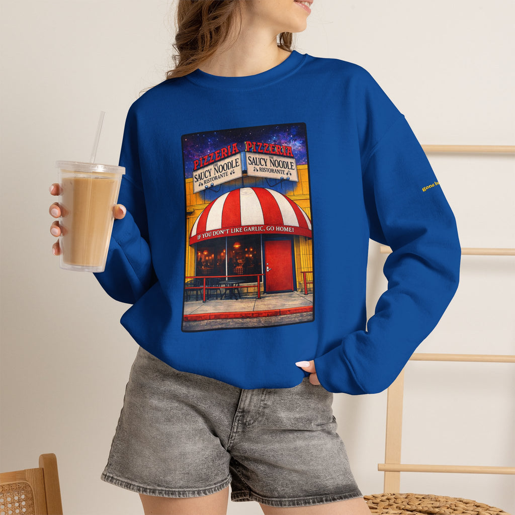 Saucy Noodle Garlic | Native303 Sweatshirt