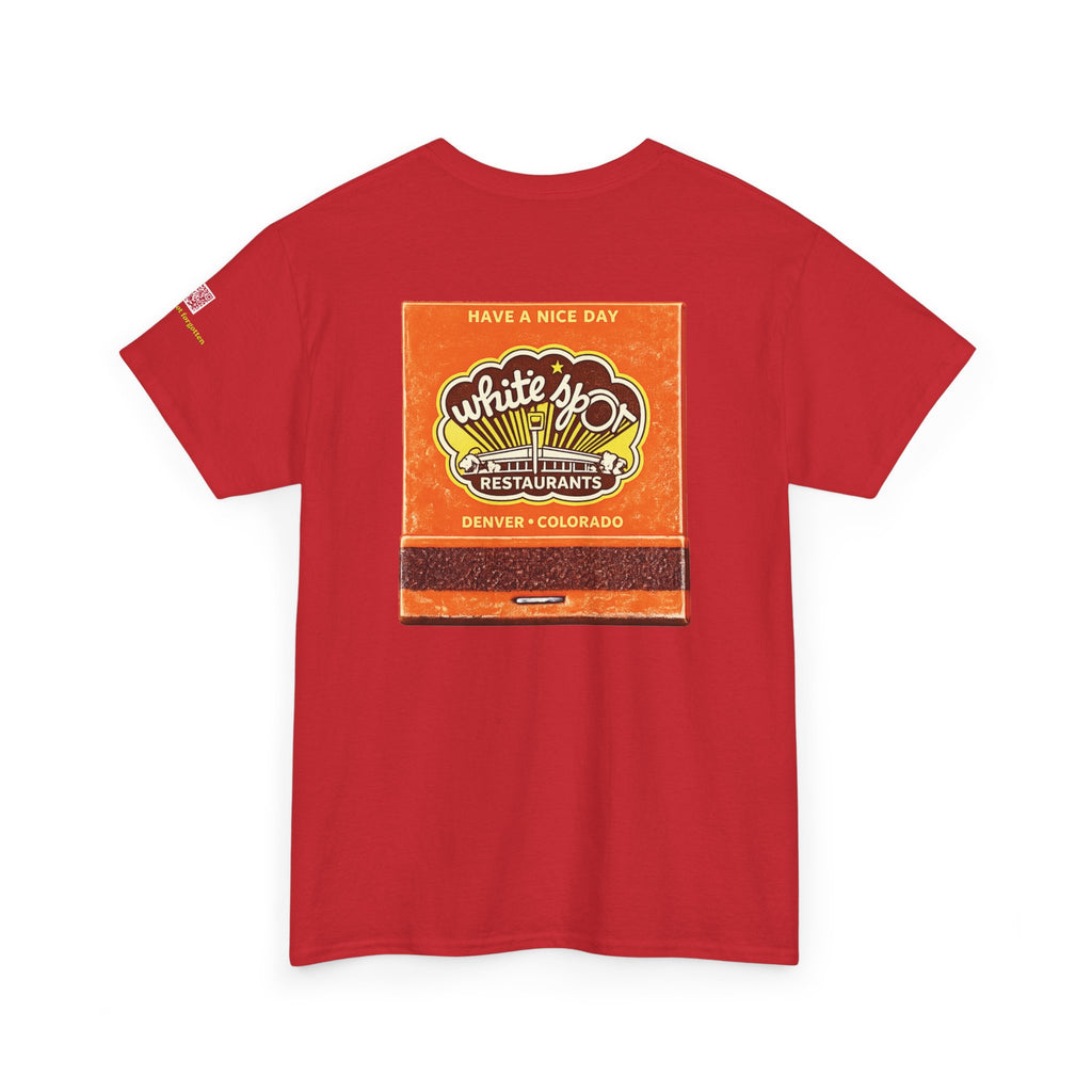 WHITE SPOT matchbook- Wear Colorado's Greatest Hits