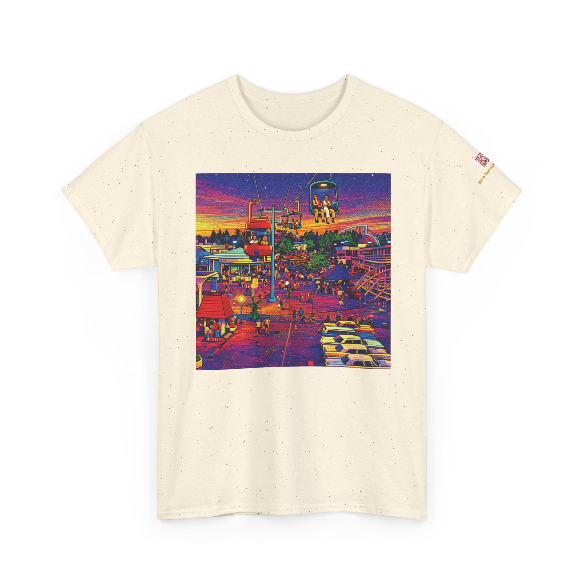Elitchs neon pop art - vintage Denver gear
