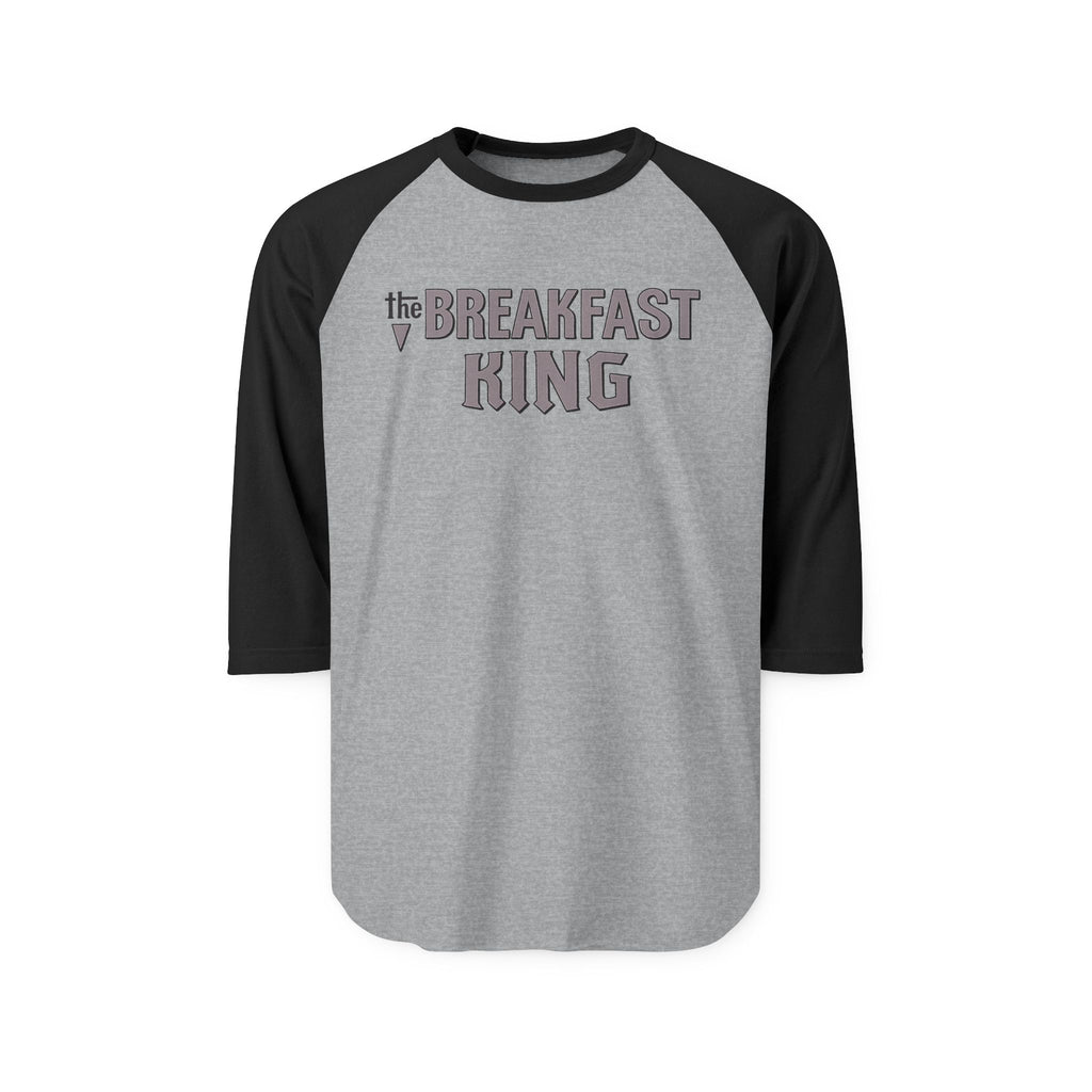 BREAKFAST KING | Retro Baseball Tee