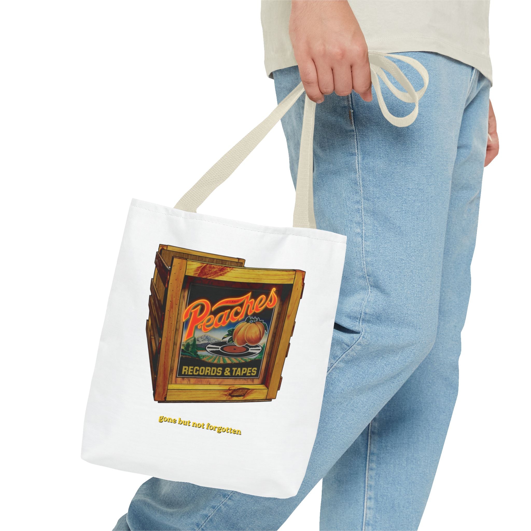 Peaches Records and Tapes Tote