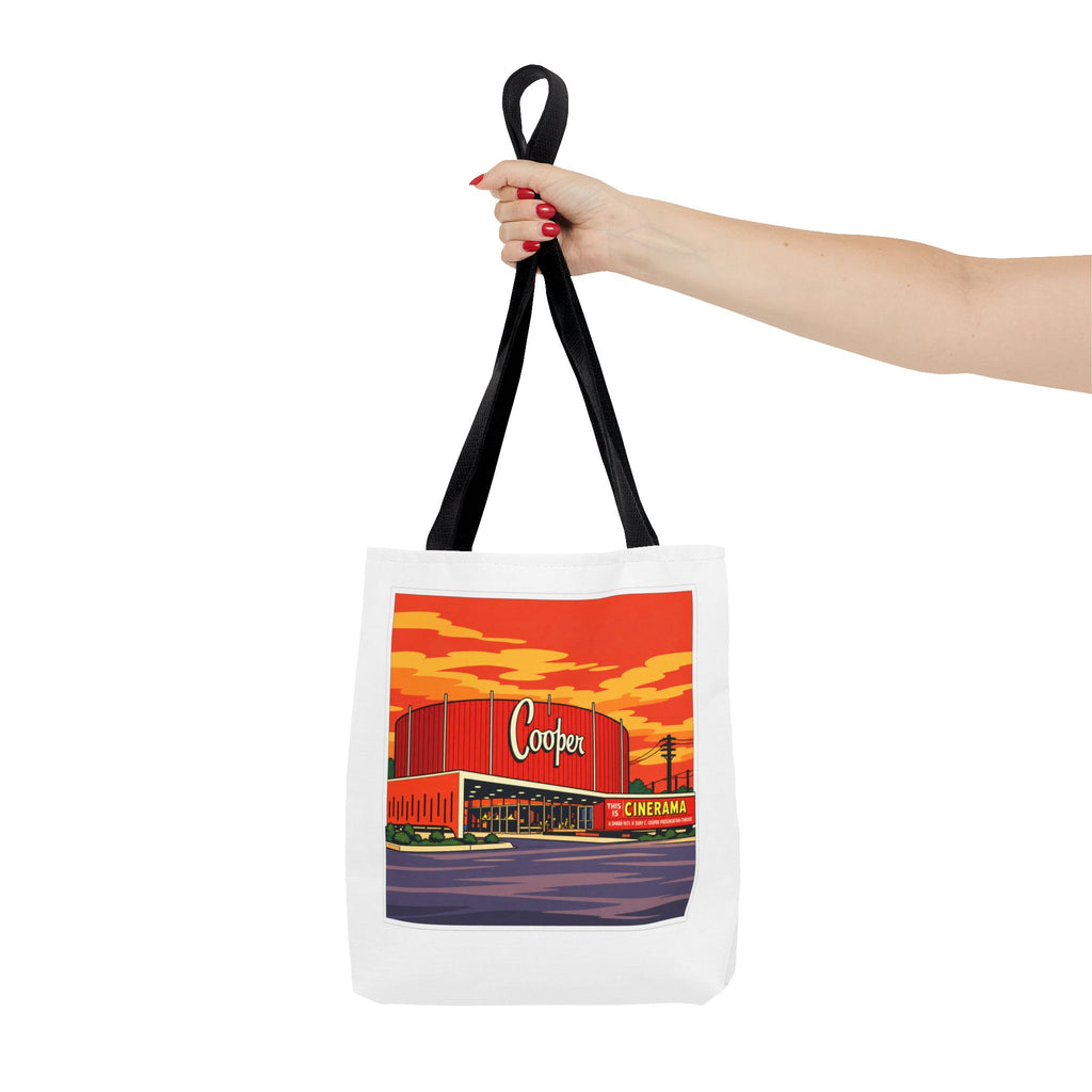 Cooper Theater (comic pop style) Tote