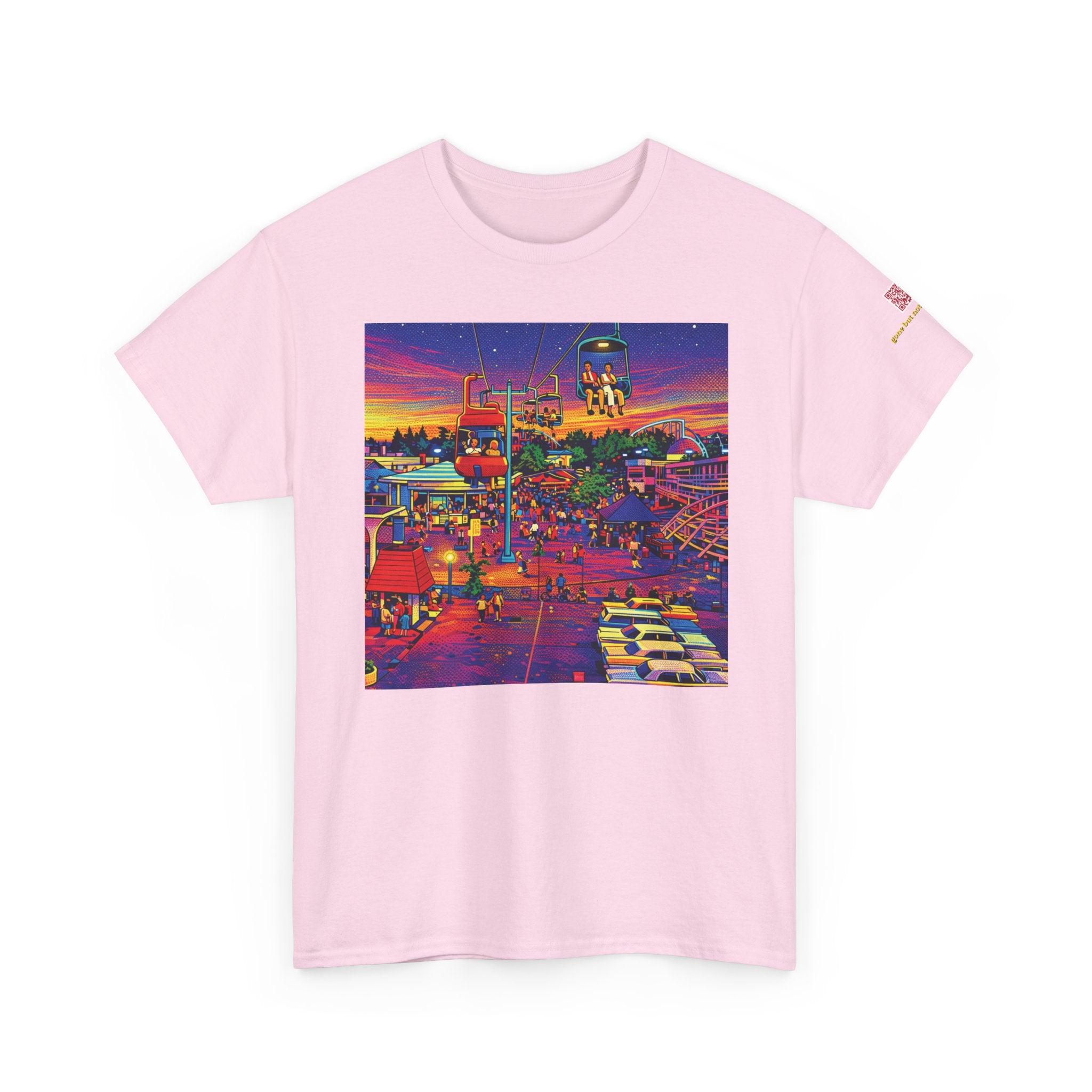 Elitchs neon pop art - vintage Denver gear