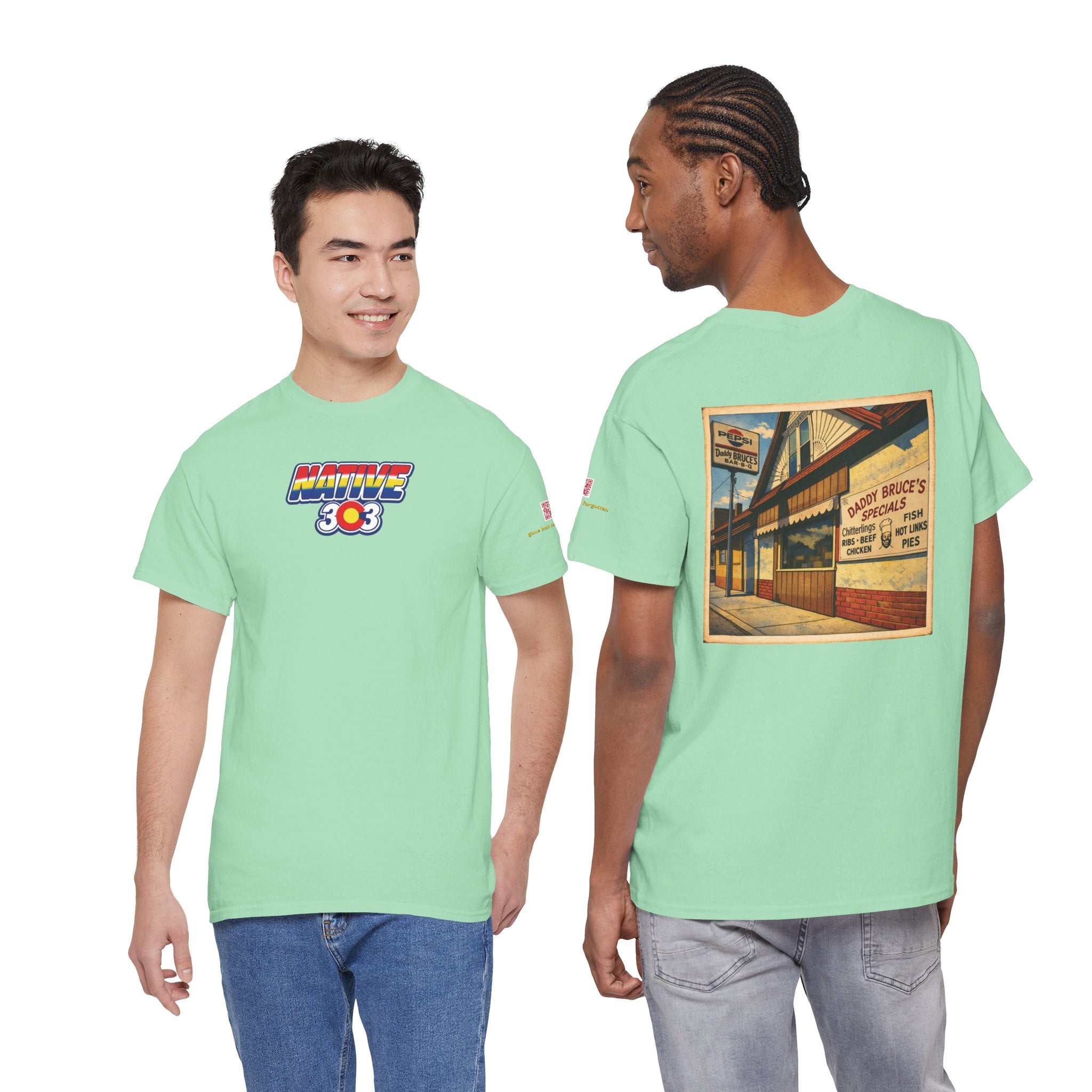 DADDY BRUCE'S BBQ - vintage Metro Denver gear