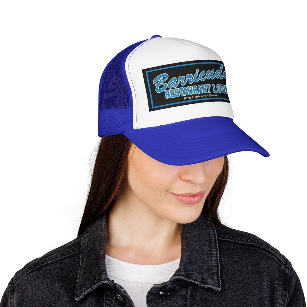 Barricuda's Trucker Hat — Vintage Sailboat Foam Cap