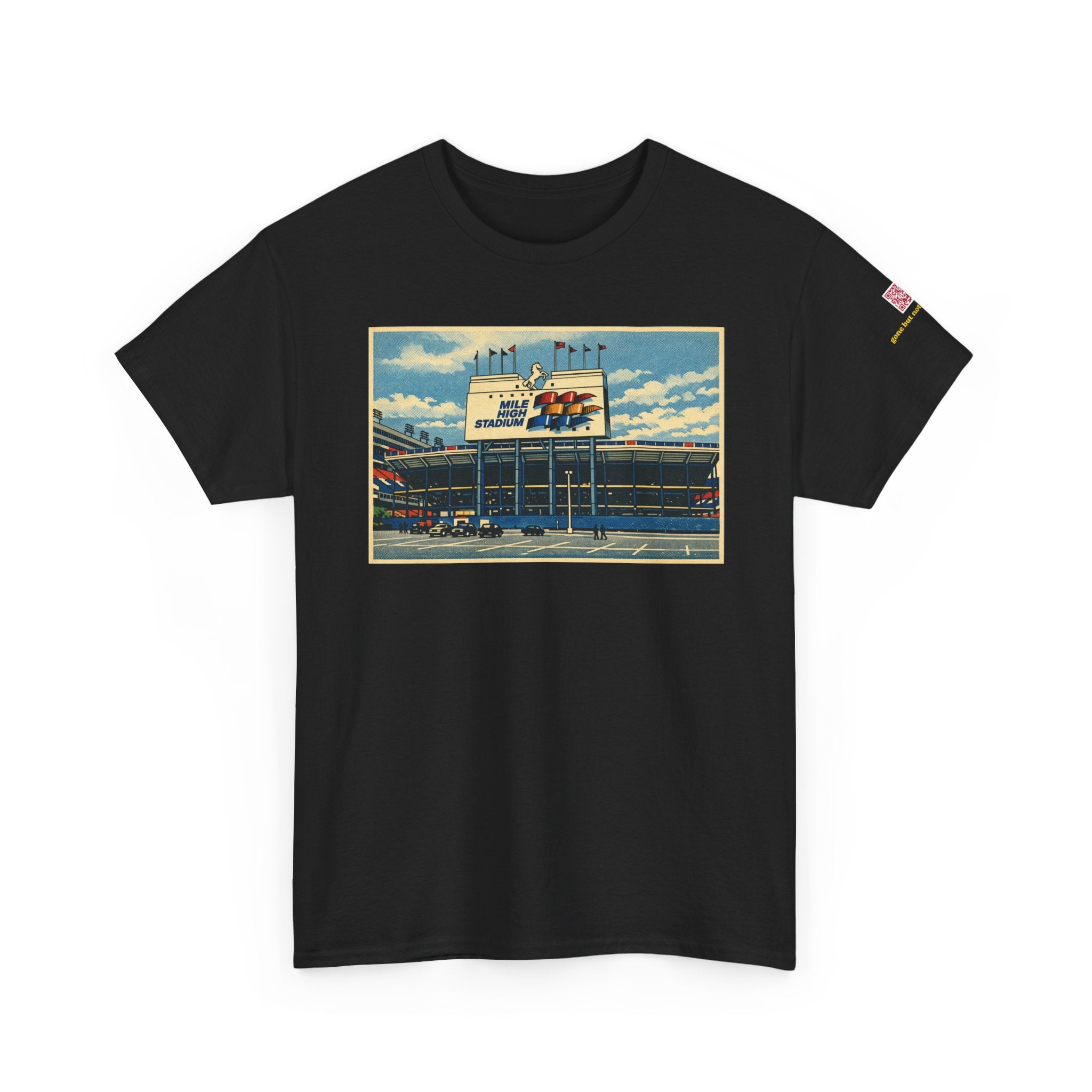 Mile High Stadium - retro pop-art imagining - vintage Denver gear