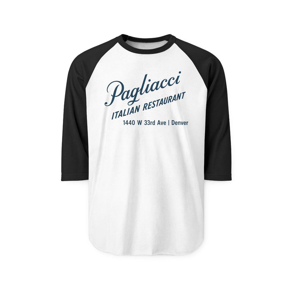 PAGLIACCI Italian restaurant - Baseball Shirt