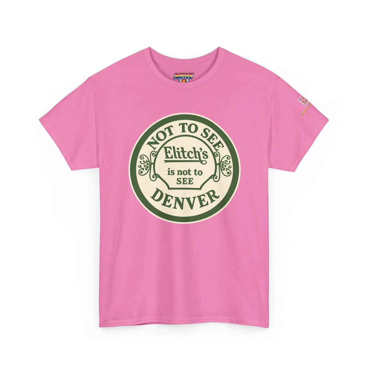 Elitch Gardens GREEN - vintage Denver gear