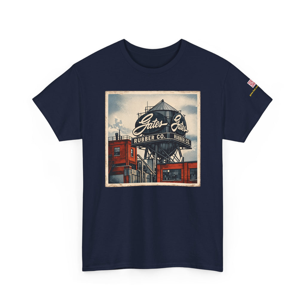 Gates Rubber Company water tower - vintage Denver gear