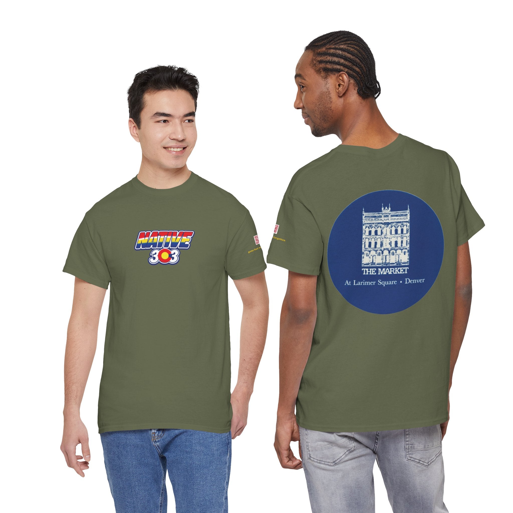 THE MARKET (blue) - vintage Denver gear