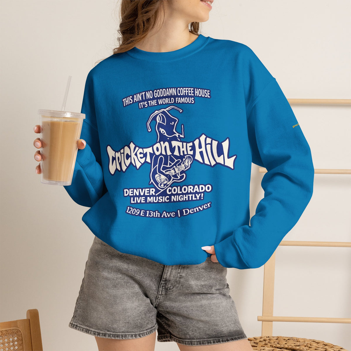 Cricket on the Hill logo | Native303 Sweatshirt