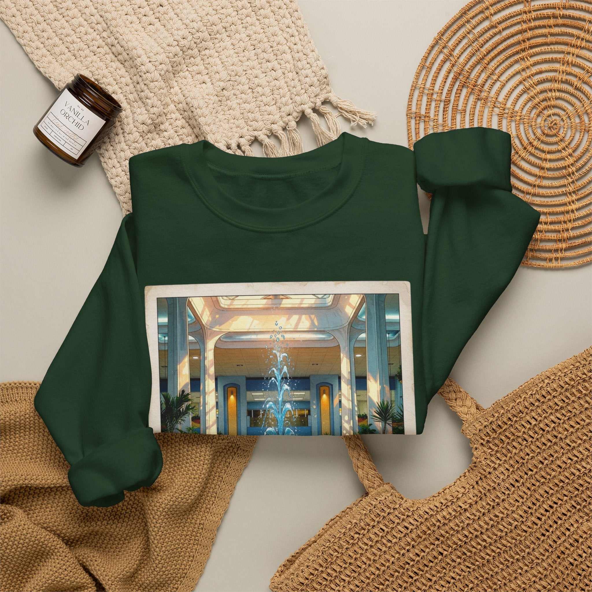 Cinderella City Mall Fountain | Native303 Sweatshirt