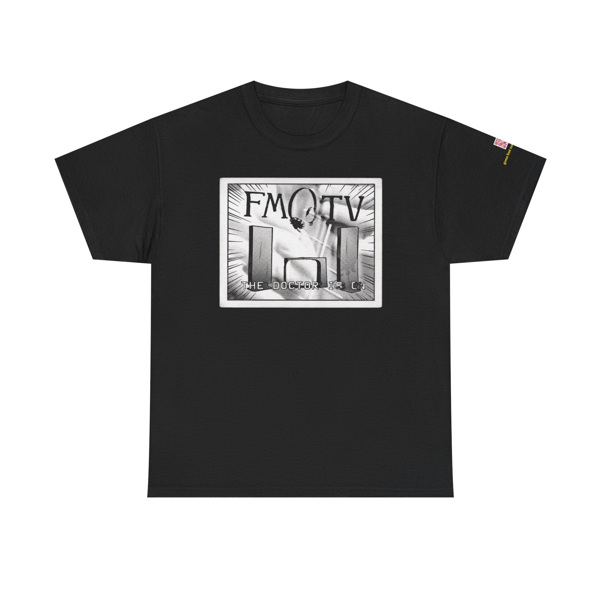 FM/TV (B/W comic style) - vintage Denver gear