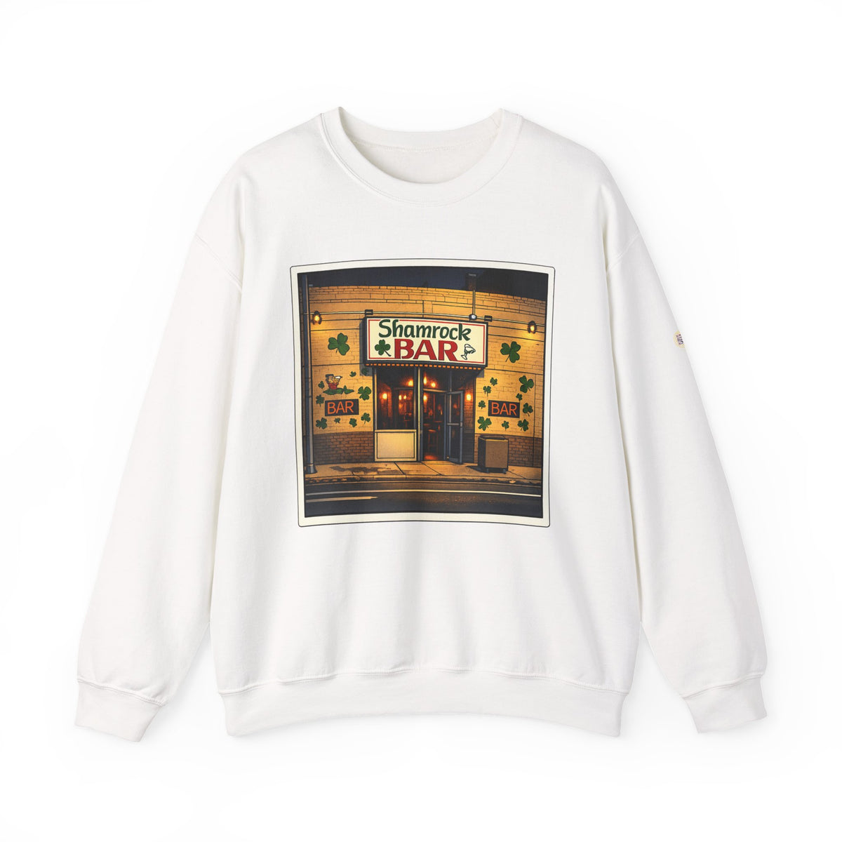 Shamrock Bar nightscene | Native303 Sweatshirt