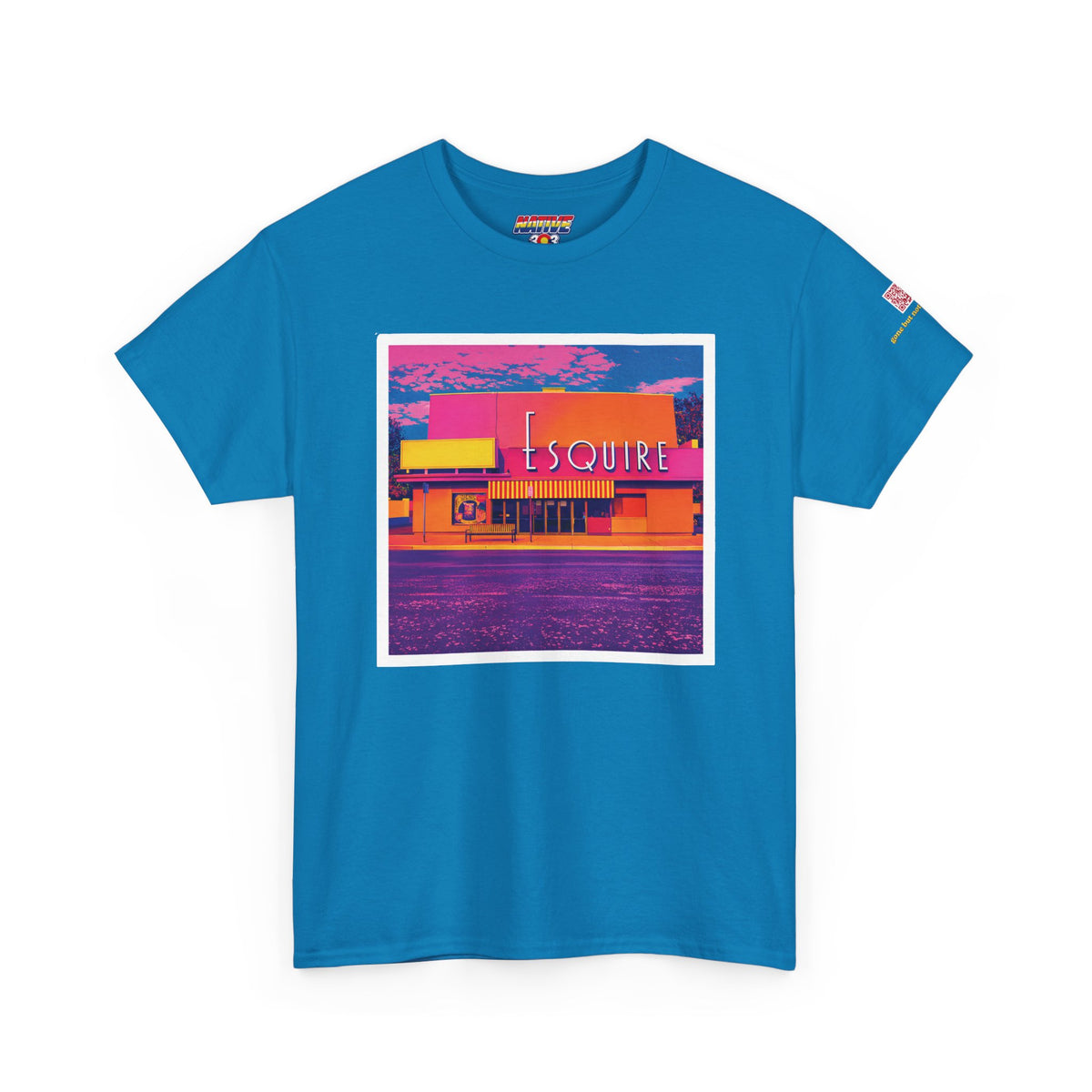 Esquire Theater neon pop art - vintage Denver gear