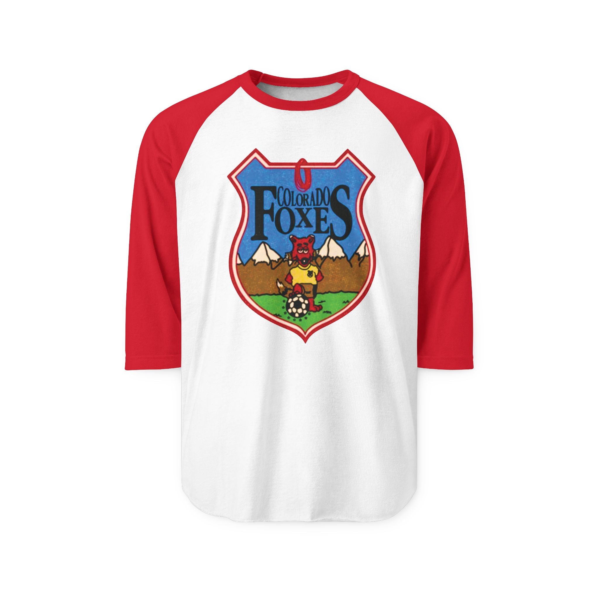 COLORADO FOXES Fox | Retro Baseball Tee