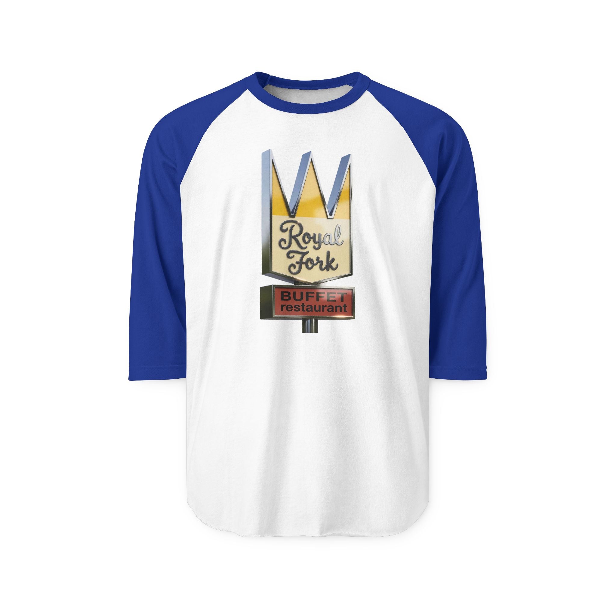 ROYAL FORK Restaurant| Retro Baseball Tee