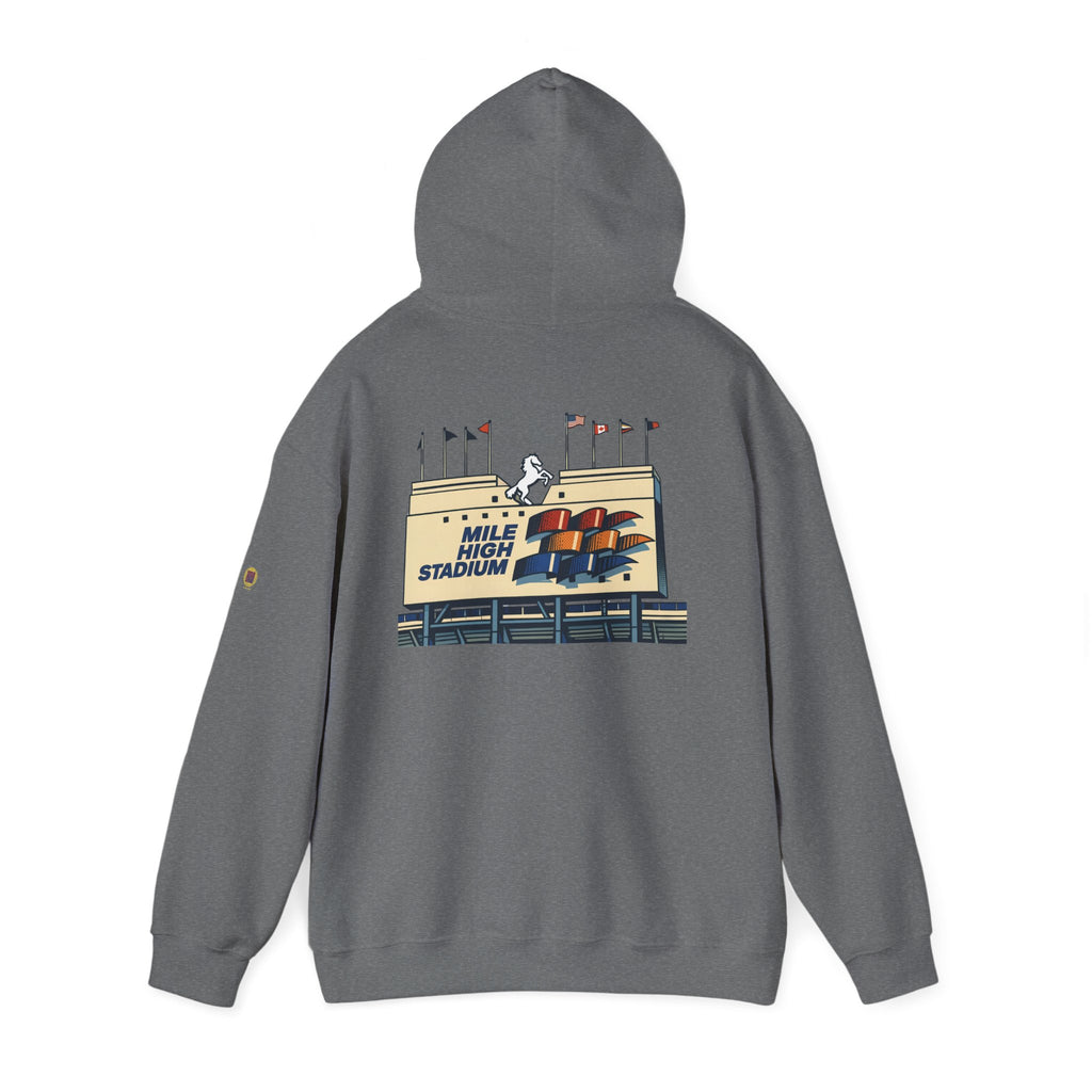 MILE HIGH STADIUM | Unisex Heavy Blend™ Hooded Sweatshirt