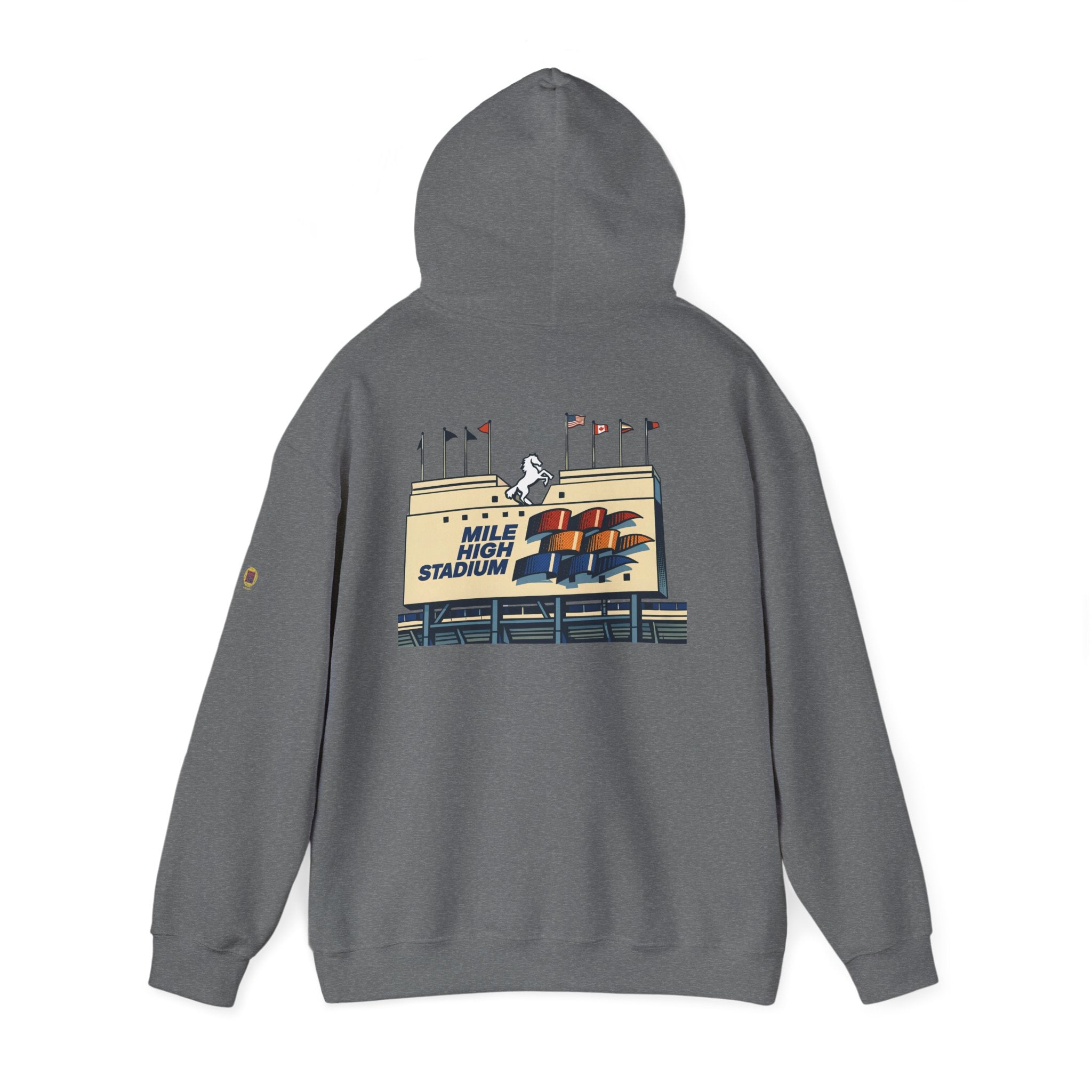 MILE HIGH STADIUM | Unisex Heavy Blend™ Hooded Sweatshirt