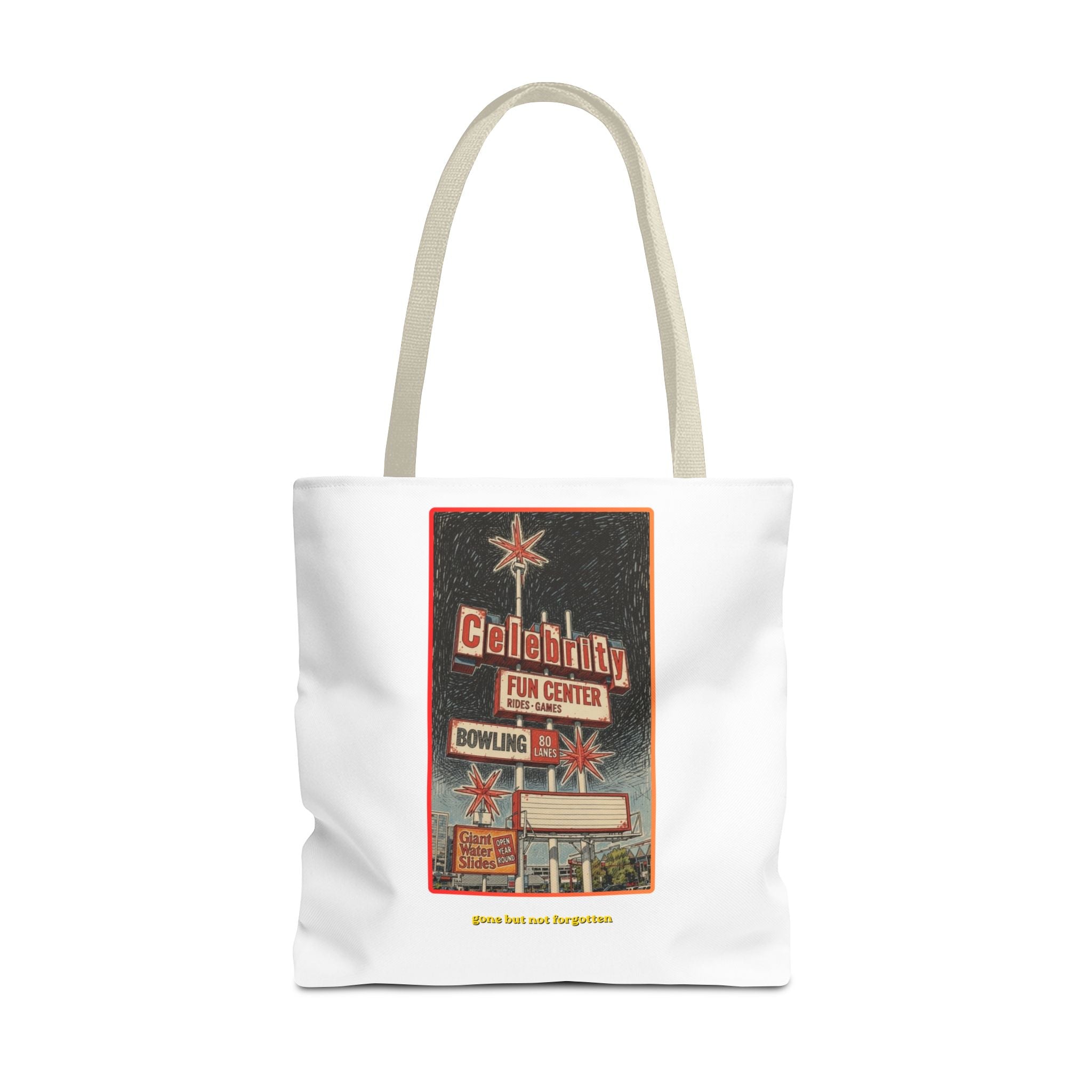 Celebrity Fun Center (pencil drawing) Tote