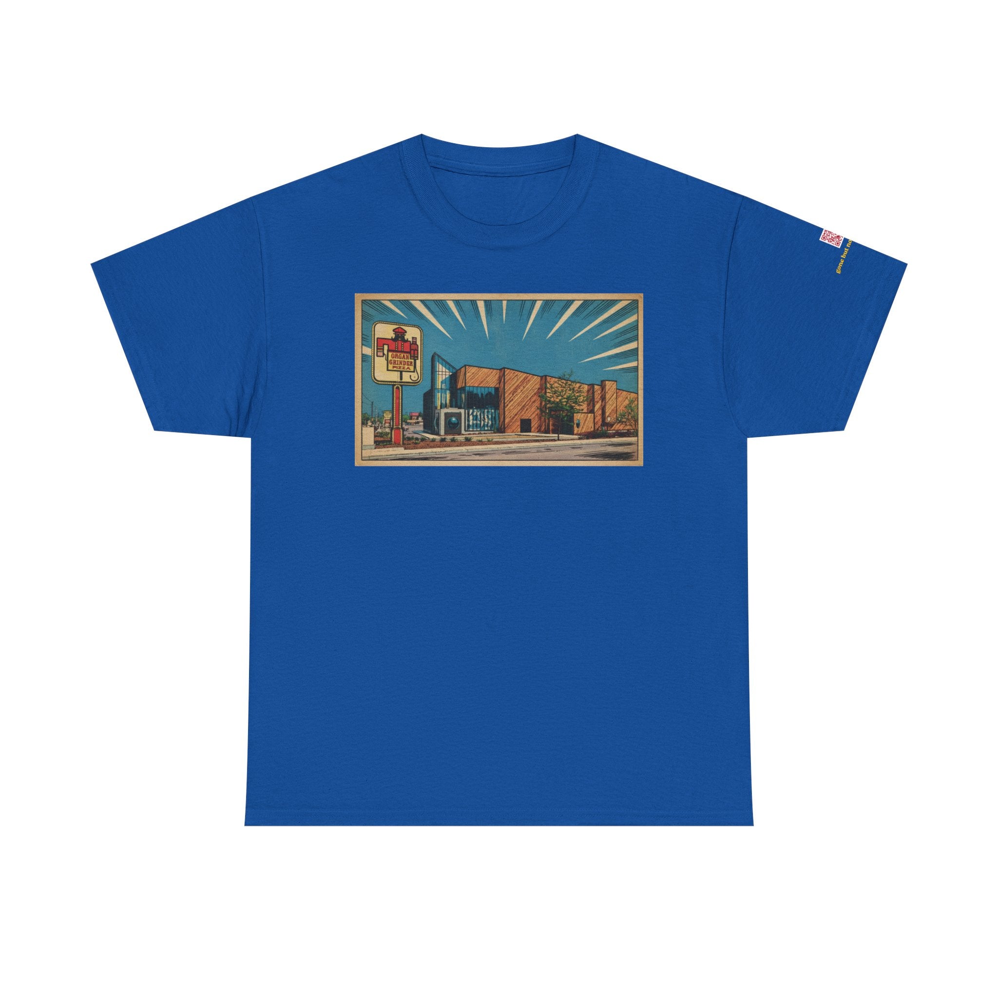 Organ Grinder comic style - vintage Denver gear