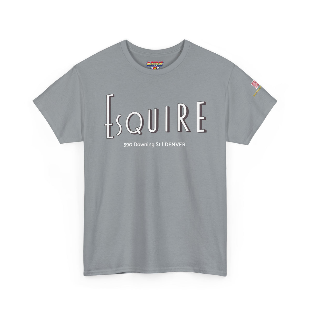 Esquire Theater logo - vintage Denver gear