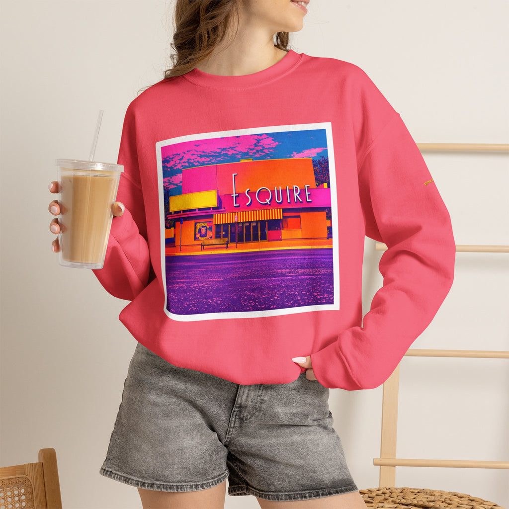 Esquire Theater (pop-art style)| Native303 Sweatshirt