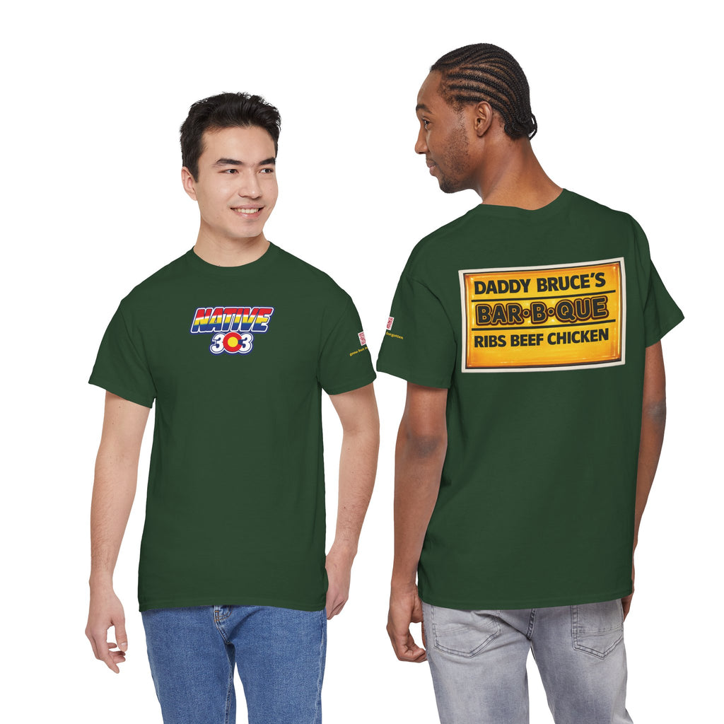 DADDY BRUCE'S BAR B QUE - vintage Denver gear